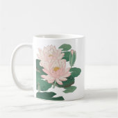 Blühende Wasserlilie von Ohara Koson Kaffeetasse (Links)