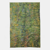 Blühende Weide von Vincent van Gogh Geschirrtuch (Vertikal)