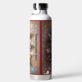 "Blühende Weihnachtsjubelung" Trinkflasche (Rechts)