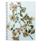 Blühende weiße Dogwood-Blume Notizblock (Vorderseite)