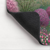 Blühende Wiesen-Hügelpferdefarm Mousepad (Ecke)