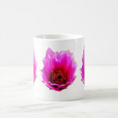 Blühende Wildblume Kaktus (Prickly Birne) Kaffeetasse (Mittel)