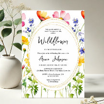 Blühende Wildblume Kinderdusche