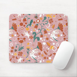 Blühende Windmaus Mousepad