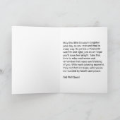 Blühende Wünsche - Gute Erlebniskarte Dankeskarte (Innenseite)