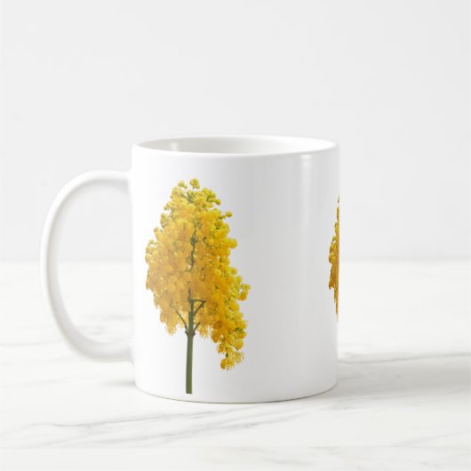 Blühende Zweige 11 oz Klassische Tasse (Links)