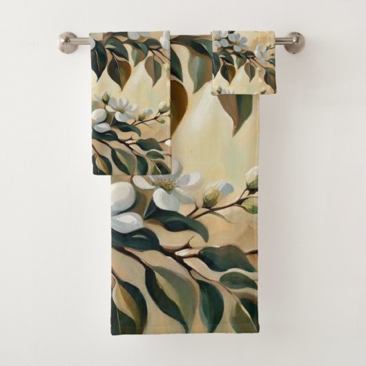 Blühende Zweigstelle 12 Badetücher Badhandtuch Set (Insitu)