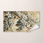 Blühende Zweigstelle 12 Badetücher Badhandtuch Set (Handtuch)