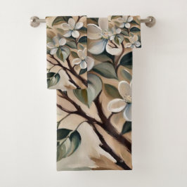 Blühende Zweigstelle 13 Badetücher Badhandtuch Set