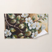 Blühende Zweigstelle 5 Badetücher Badhandtuch Set (Handtuch)