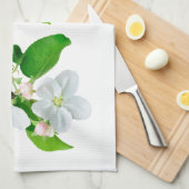 Blühender Apfelbaum Küchentuch (Viertel Falte)