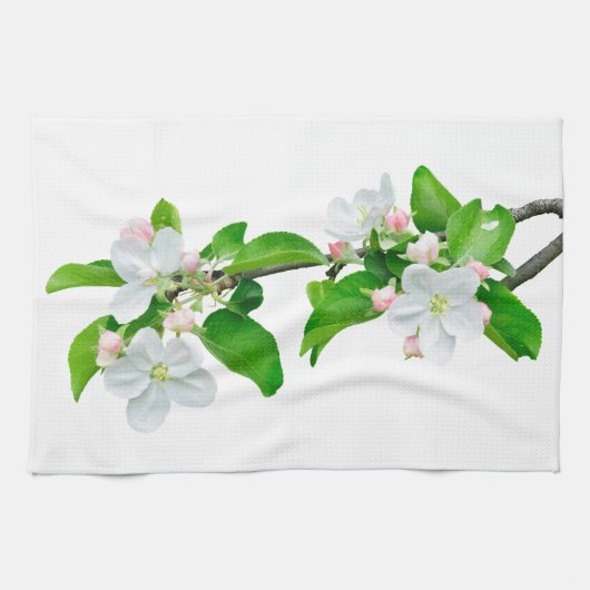 Blühender Apfelbaum Küchentuch (Horizontal)