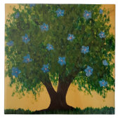 Blühender Baum Fliese (Vorderseite)