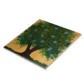 Blühender Baum Fliese (Seite)