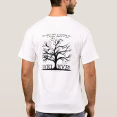 Blühender Baum T-Shirt (Rückseite)