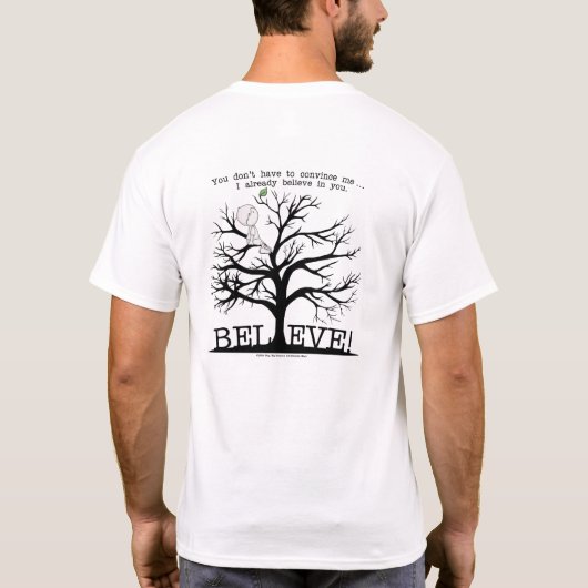 Blühender Baum T-Shirt (Rückseite)