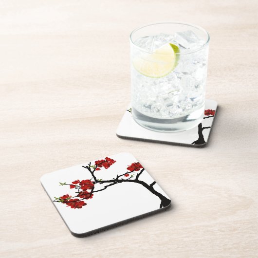 Blühender Bonsais-Korken-Untersetzer Getränkeuntersetzer (Rechte Seite)