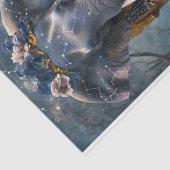 blühender Elefant Seidenpapier (Ausschnitt)