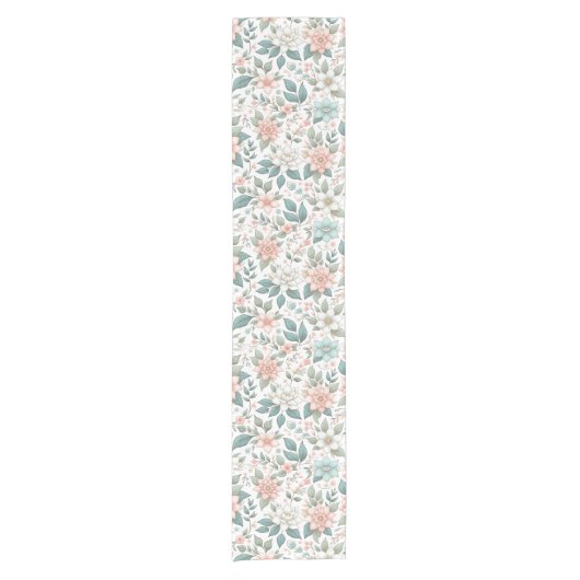 Blühender Elegance Table Runner Kurzer Tischläufer (Vorderseite)