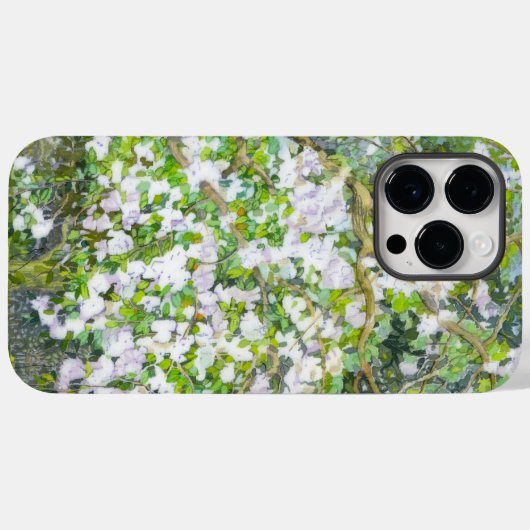 blühender Garten Case-Mate iPhone Hülle (Rückseite (Horizontal))