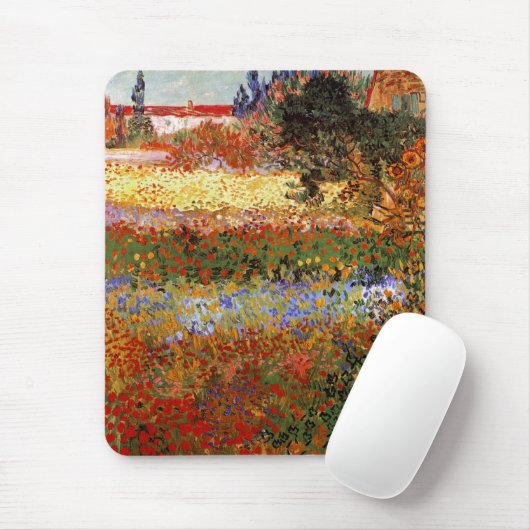 Blühender Garten (F430) Van Gogh Fine Art Mousepad (Mit Mouse)