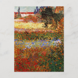 Blühender Garten (F430) Van Gogh Fine Art Postkarte