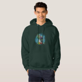 blühender Garten Hoodie (Vorne ganz)