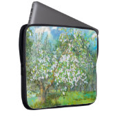 blühender Garten Laptopschutzhülle (Vorne Rechts)