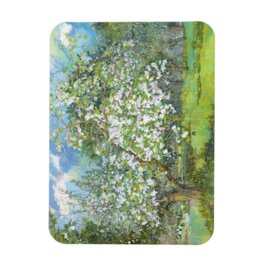 blühender Garten Magnet (Vertikal)