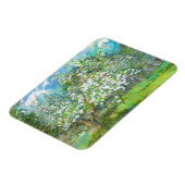 blühender Garten Magnet (Linke Seite)