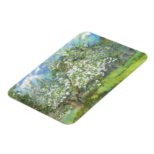 blühender Garten Magnet (Linke Seite)