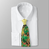 Blühender Garten mit Pfad durch Vincent van Gogh Krawatte (Gebunden)