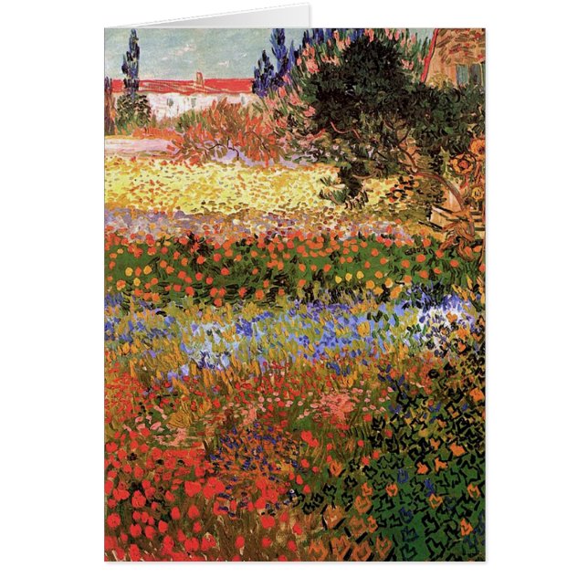 Blühender Garten, Vincent van Gogh. (Vorne)