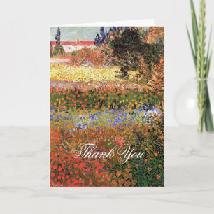 Blühender Garten, Vincent Van Gogh. Danke
