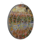 Blühender Garten, Vincent van Gogh. Dartscheibe (Vorderseite Links)