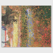 Blühender Garten, Vincent van Gogh. Geschenkpapier (Flach)