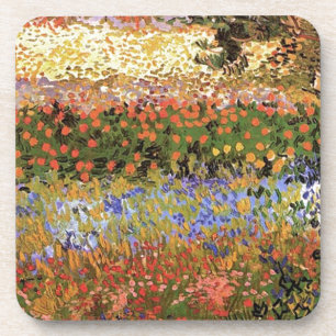 Blühender Garten,Vincent van Gogh. Getränkeuntersetzer