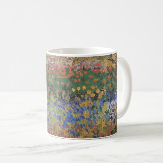 Blühender Garten - Vincent van Gogh Kaffeetasse (VorderseiteRechts)