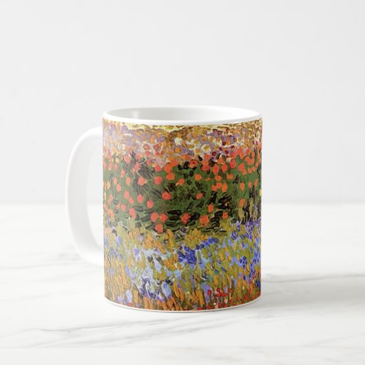 Blühender Garten, Vincent van Gogh. Kaffeetasse (Vorderseite Links)