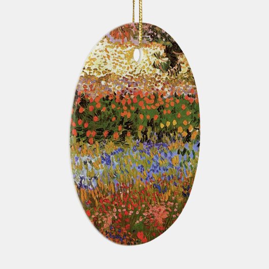 Blühender Garten, Vincent van Gogh. Keramikornament (Rechts)