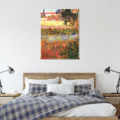 Blühender Garten, Vincent van Gogh. Leinwanddruck (Insitu (Schlafzimmer))