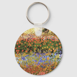 Blühender Garten, Vincent van Gogh. Schlüsselanhänger