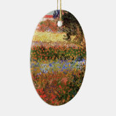 Blühender Garten von Vincent van Gogh Keramik Ornament (Rechts)