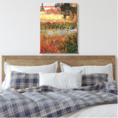 Blühender Garten von Vincent van Gogh Leinwanddruck (Insitu (Schlafzimmer))