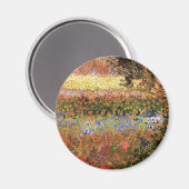 Blühender Garten von Vincent van Gogh Magnet (Vorderseite/Rückseite)