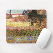Blühender Garten von Vincent van Gogh Mousepad (Mit Mouse)