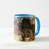 Blühender Garten von Vincent van Gogh Tasse (VorderseiteRechts)