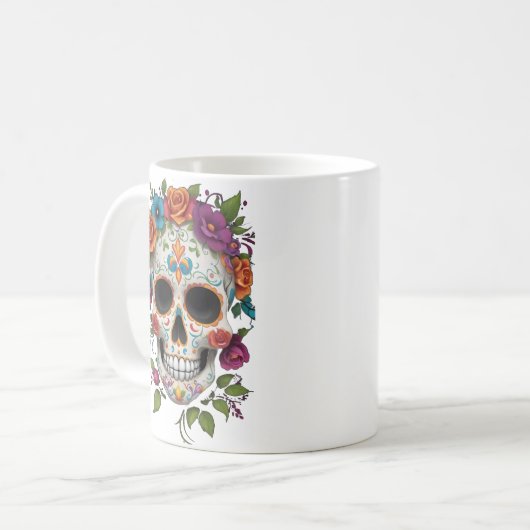 Blühender Geist Kaffeetasse (Vorderseite Links)