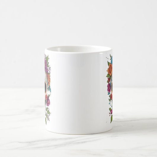 Blühender Geist Kaffeetasse (Mittel)