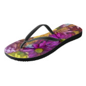 Blühender Herbst Badesandalen (Schrägansicht)